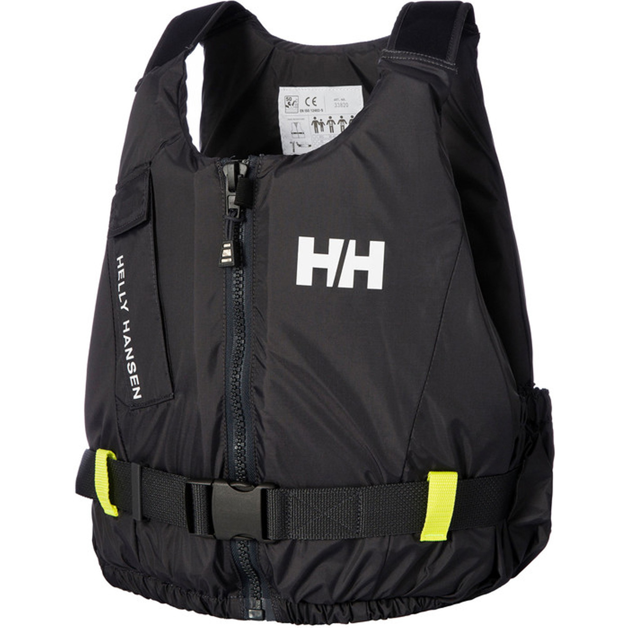 2026 Helly Hansen 50n Rider Colete / Flutuabilidade Ajuda 33820 - ébano